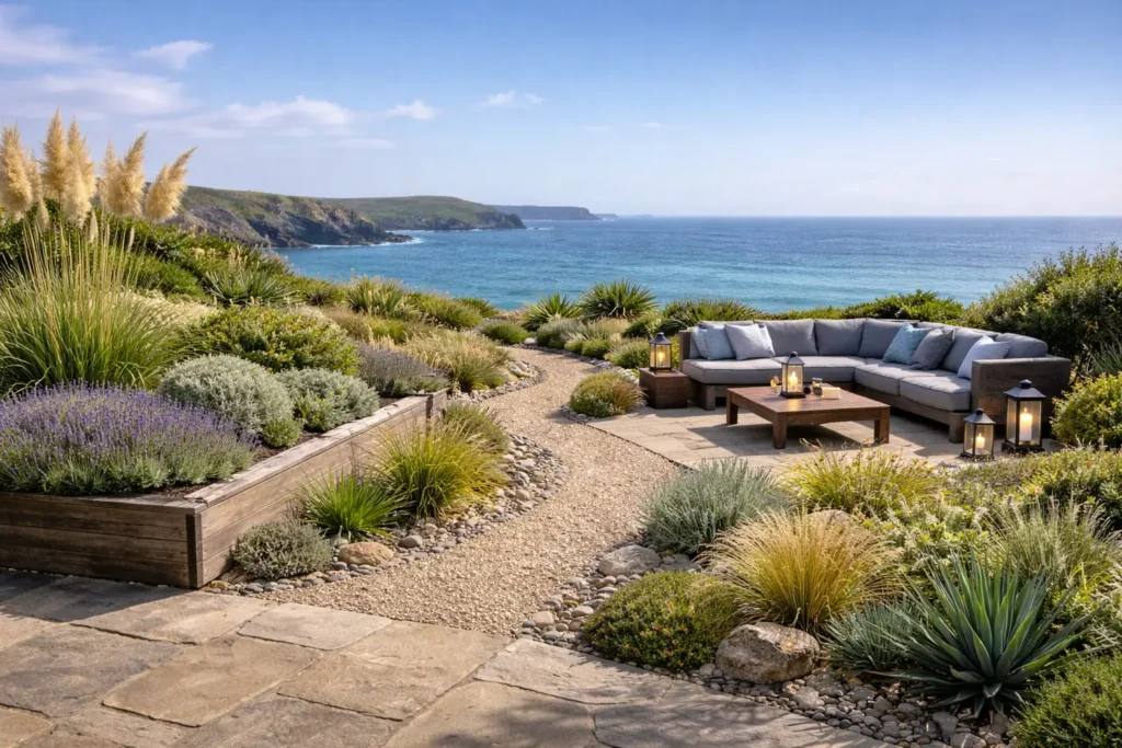 Garden Design Ideas for Coastal Homes Cornwall