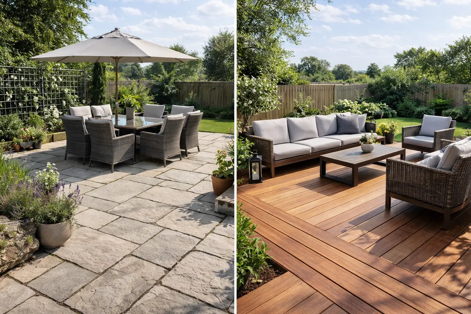 Patio vs Decking Which is Better UK
