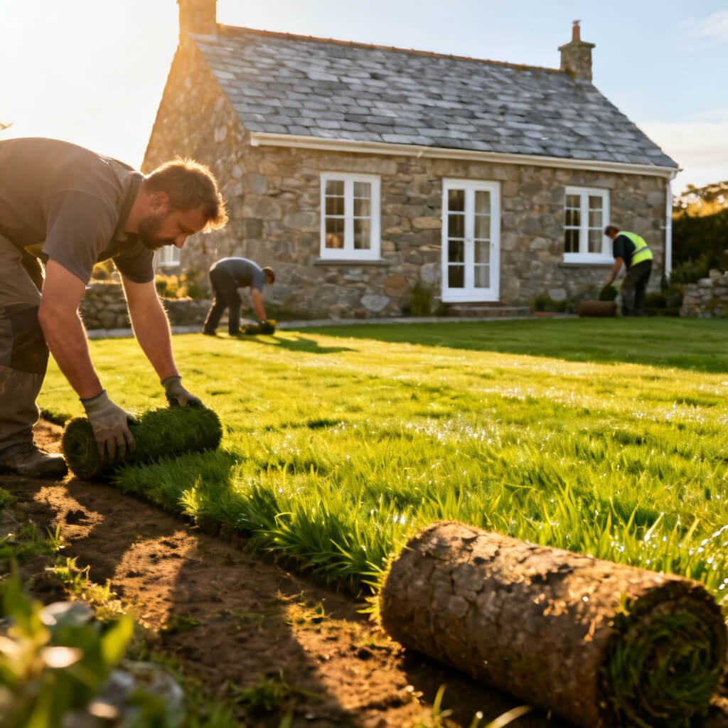 Lawn Installation Cornwall