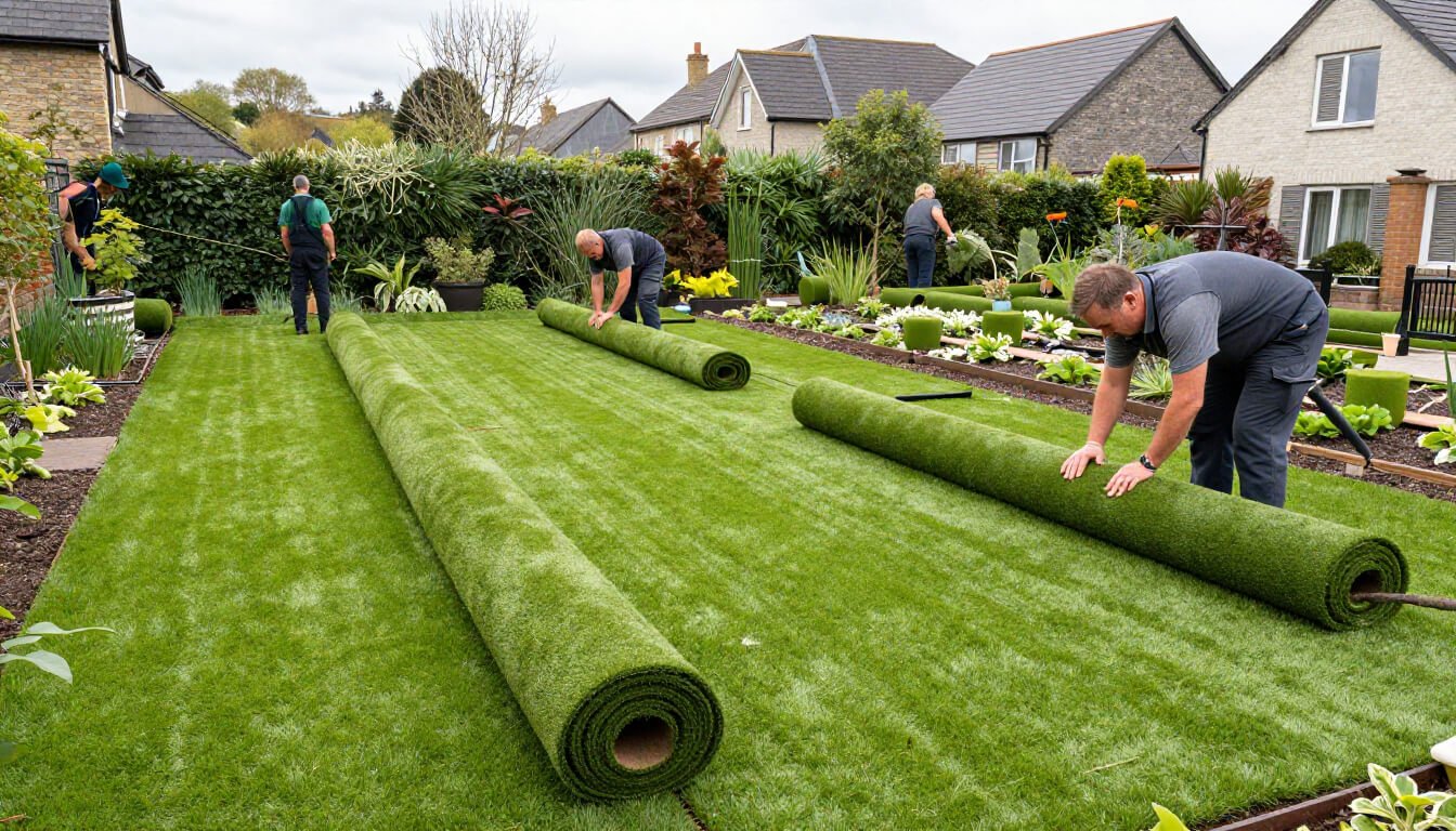 New Turf Installation Cornwall