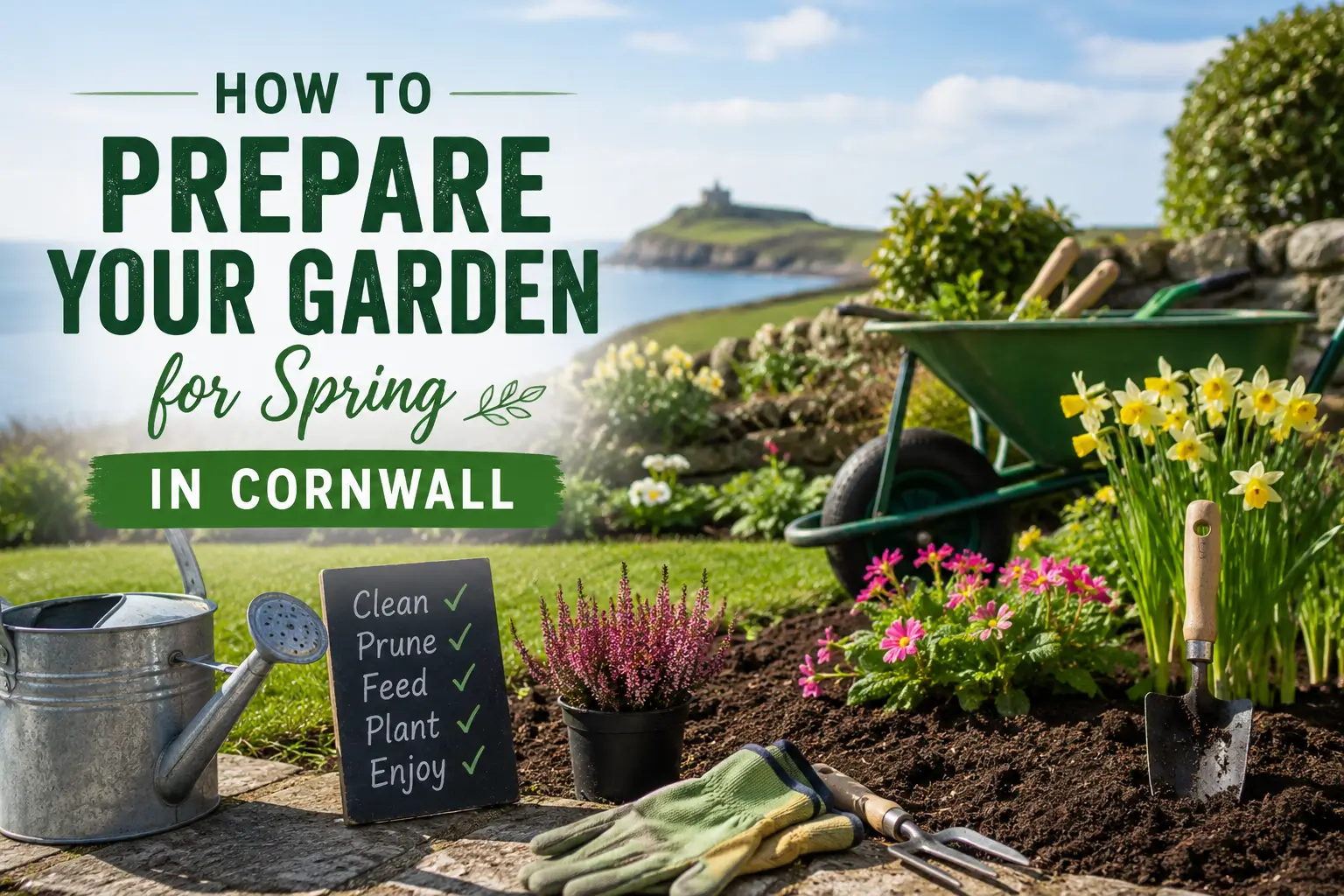 Prepare Your Garden for Spring in Cornwall