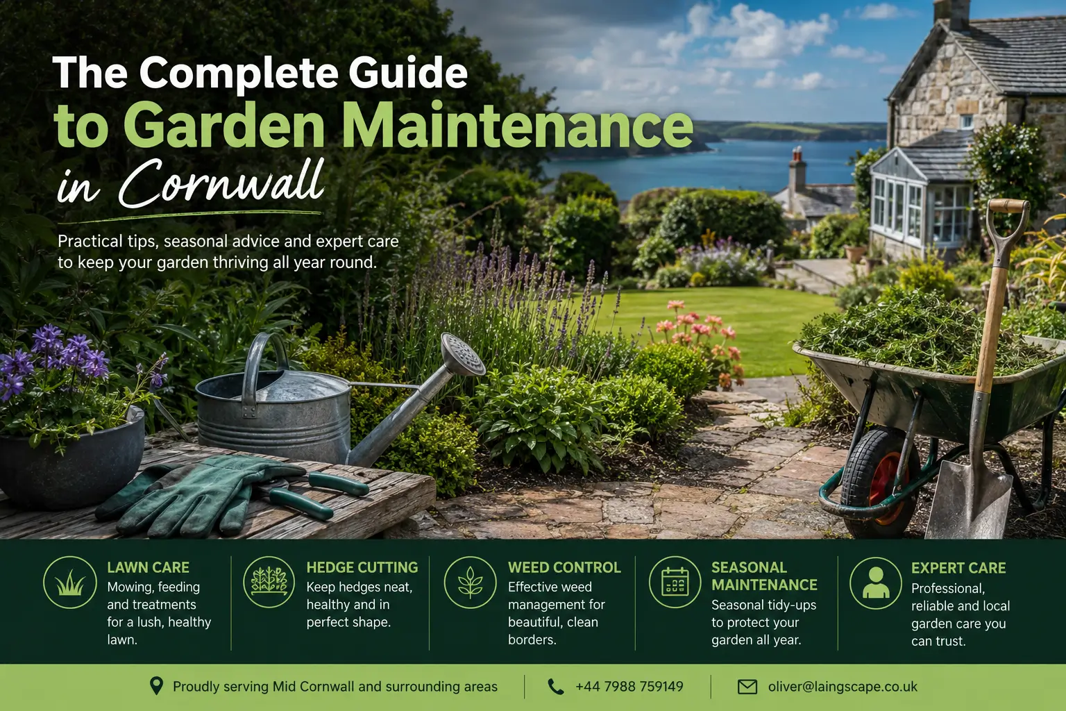 Complete Guide to Garden Maintenance in Cornwall
