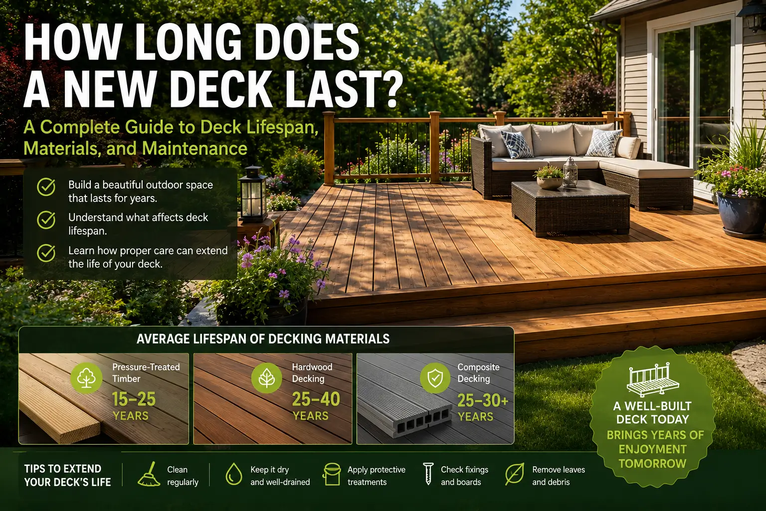 How Long Does a New Deck Last