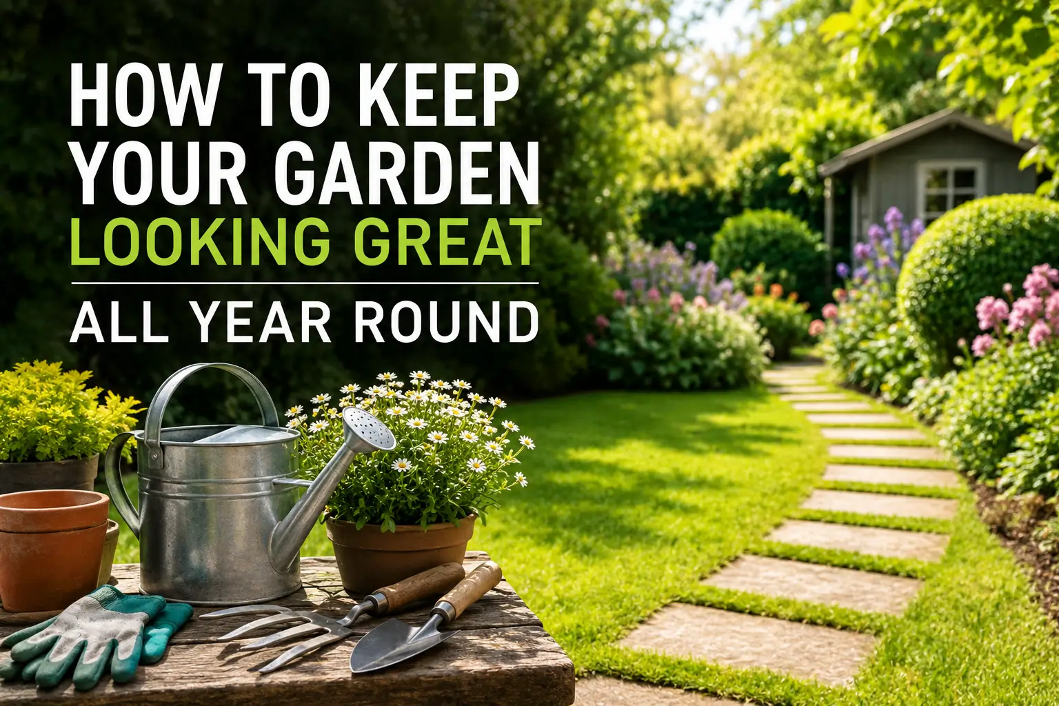 How to Keep Your Garden Looking Great All Year Round