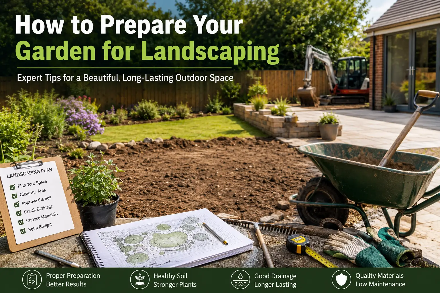 How to Prepare Your Garden for Landscaping