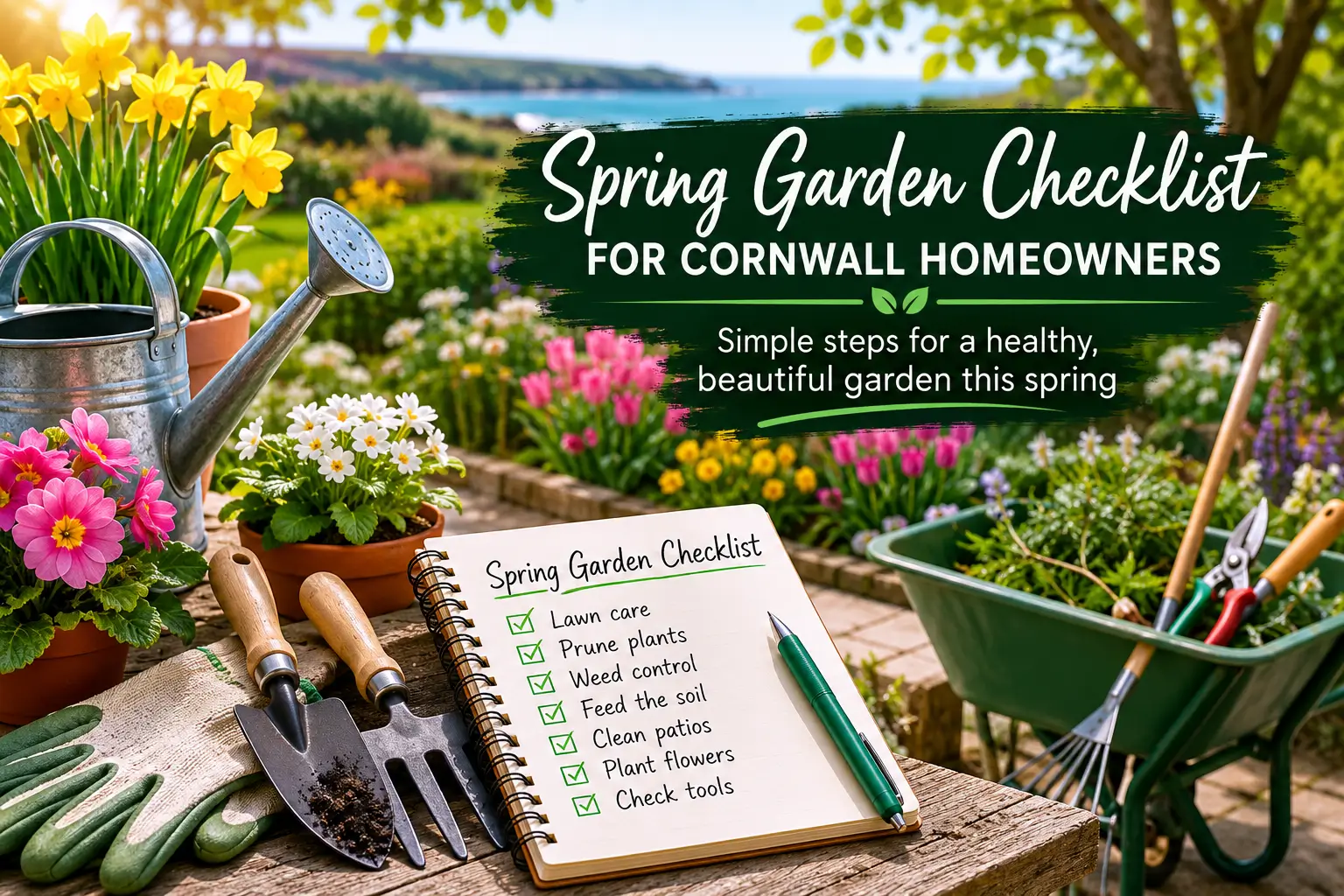 Spring Garden Checklist for Cornwall Homeowners