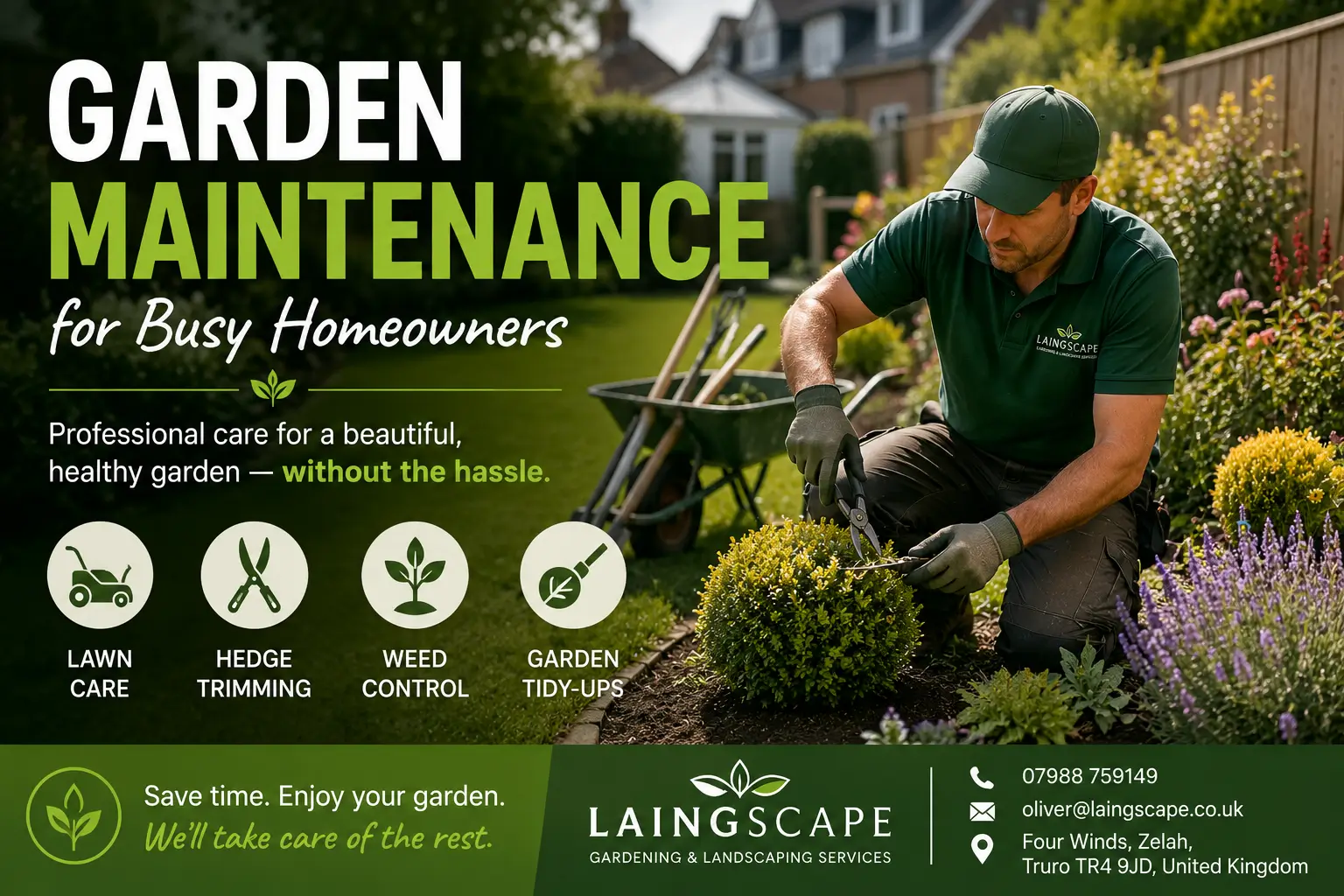 Garden Maintenance for Busy Homeowners
