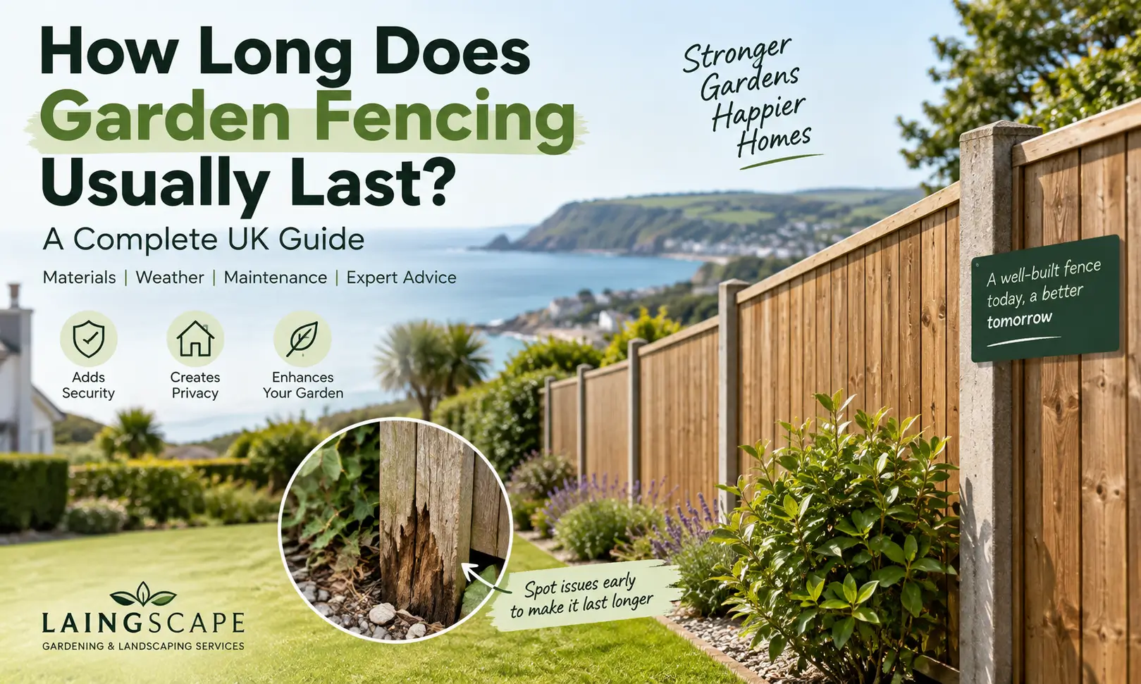 How Long Does Garden Fencing Usually Last