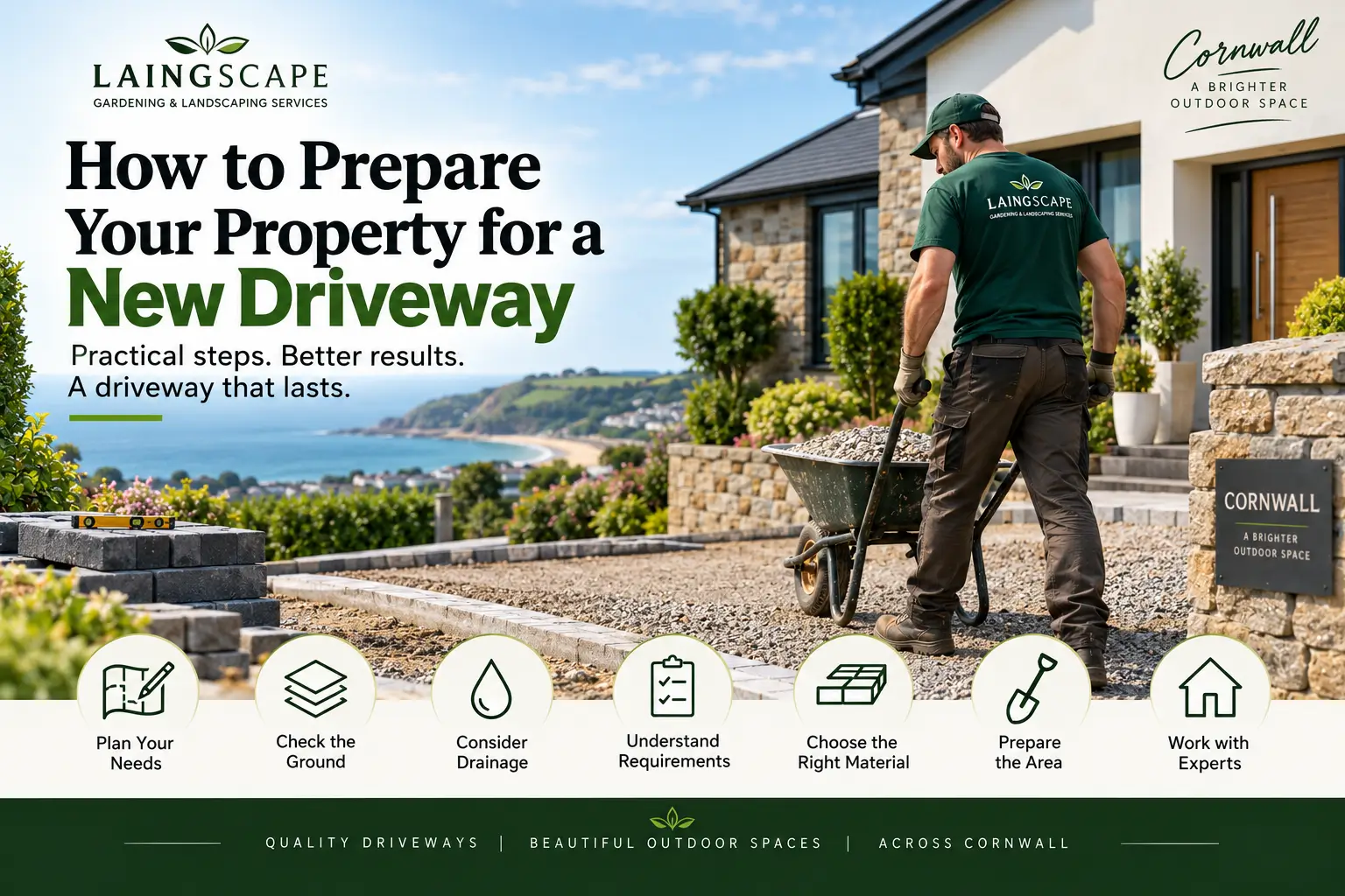Prepare Your Property for a New Driveway