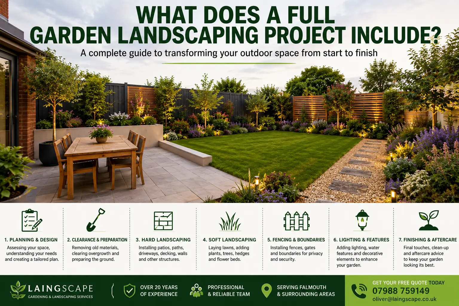 What Does a Full Garden Landscaping Project Include