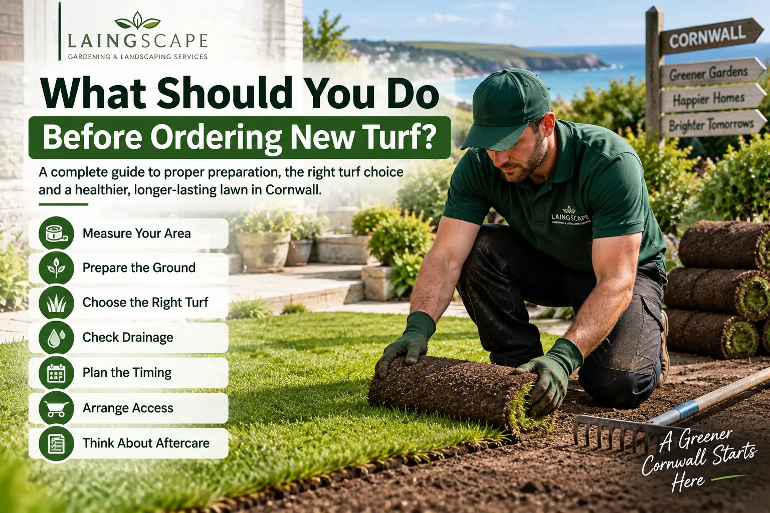 What Should You Do Before Ordering New Turf