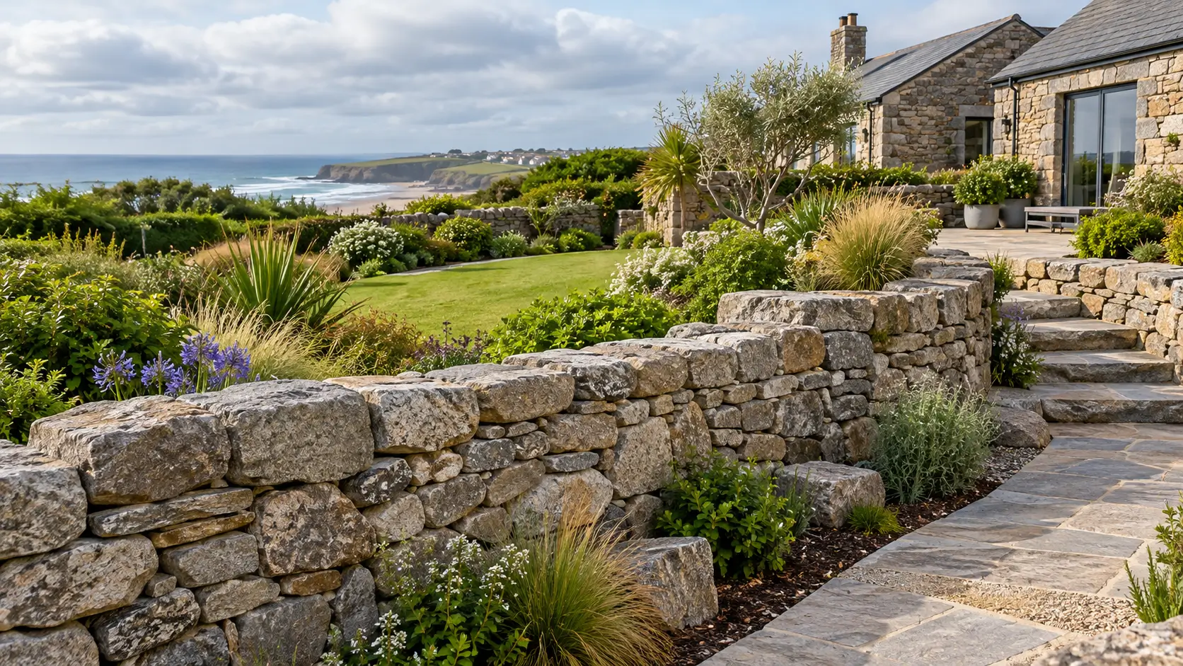 Cornish Stone Wall