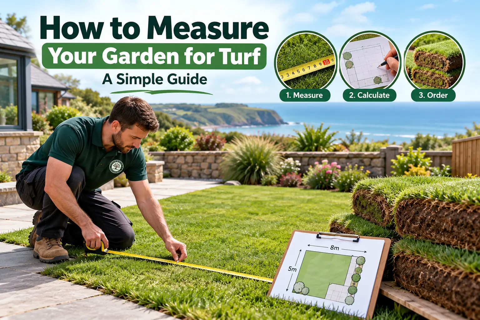 How to Measure Your Garden for Turf