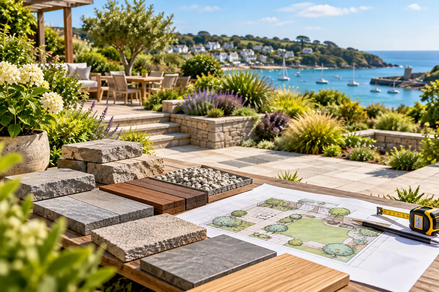 Landscaping Materials for Cornwall Gardens